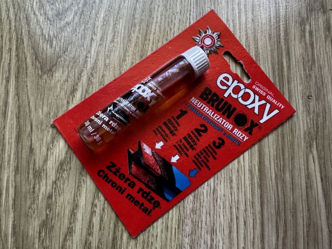 Brunox Epoxy Płyn 30 ml - odrdzewiacz do metalu i podkład