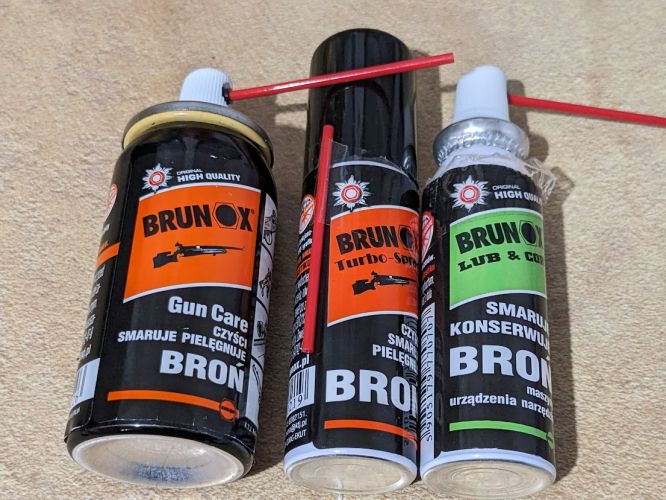 Olej do czyszczenia broni Brunox Gun Care Spray 25ml (BT09)