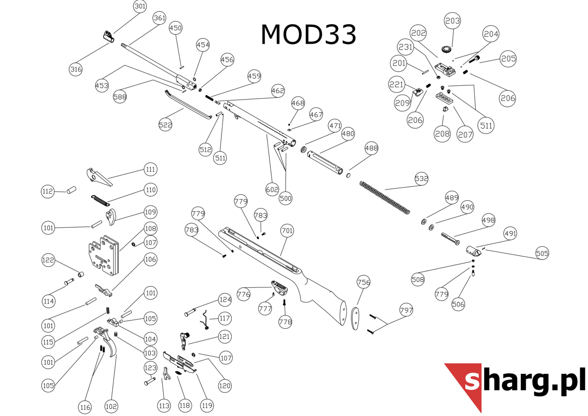 Bezpiecznik Hatsan MOD 55S-155 (119-120)