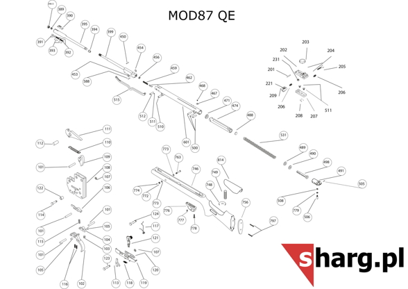 Bezpiecznik Hatsan MOD 55S-155 (119-120)