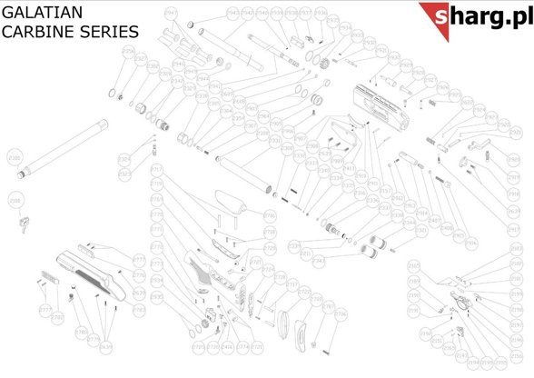 Needle lock nut for Hatsan: AT44, BT65, Galatian, Nova, Trophy (2211)