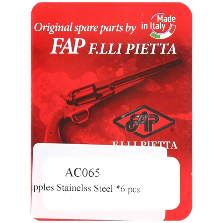 Pietta Nipples Stainless for Colt, Remington Revolver (AC065)