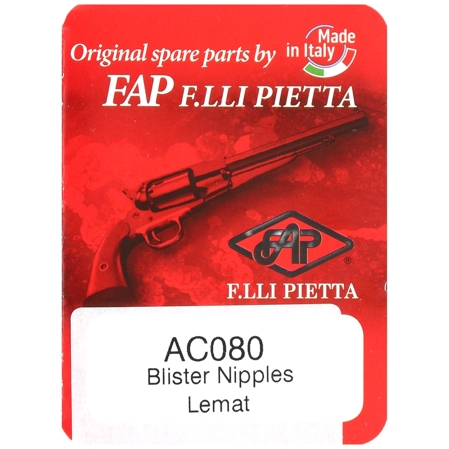 Pietta Nipples for Le Mat Black Powder Revolver 10psc (AC060)