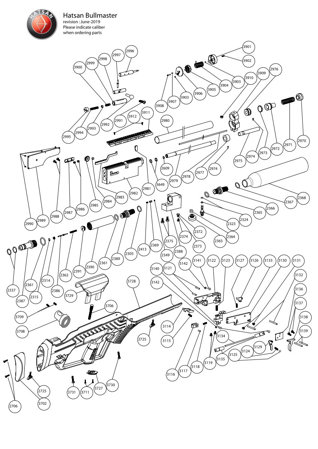 Upper module (complete) for BT65-SB Elite cal. 7.62 mm (2980)