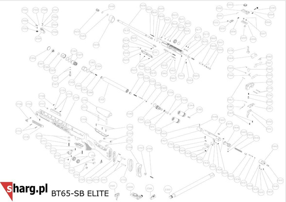 O-Ring iglicy do wiatrówki Hatsan BT65, Galatian (2340)
