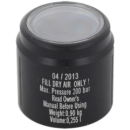 Cover for 255cc cartridge pressure gauge for Hatsan PCP BT65, Galatian, Gladius airguns (2328)