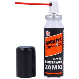 Brunox Top-Lock Spray 25 ml – lubricant for locks, hinges, and padlocks
