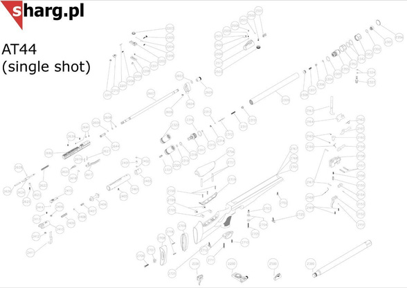 Nakrętka kontrująca iglicy do Hatsan: BT65, Galatian (2211)
