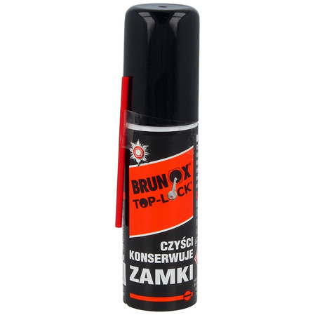 Brunox Top-Lock Spray 25 ml - smar do zamków, zawiasów, kłódek