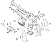 Śruba do regulacji muszki Pietta Remington New Model Army Target 1858, Remington New Model Navy Target 1858 (3539)